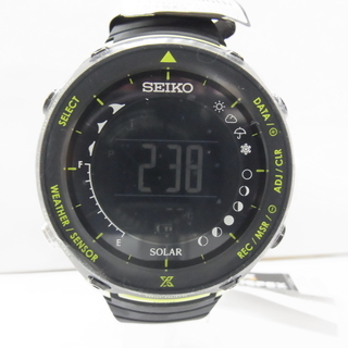新品 セイコー プロスペックス ランドトレーサー  腕時計 ブラック SBEM005