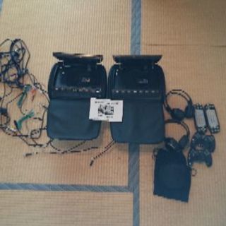 DVD内蔵ヘッドレストモニター9インチ