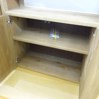 収納家具 国産杉使用 収納シェルフ