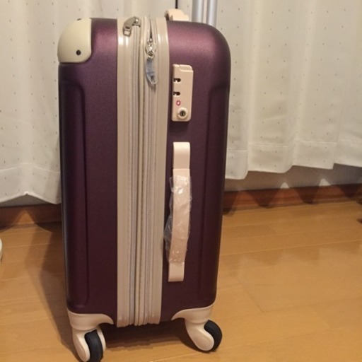 新品☆キャリーバッグ Sサイズ ワインレッド スーツケース (まるこ 