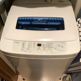 ハイアール 全自動洗濯機 JW-K42H