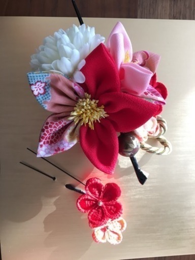つまみ細工 髪飾り