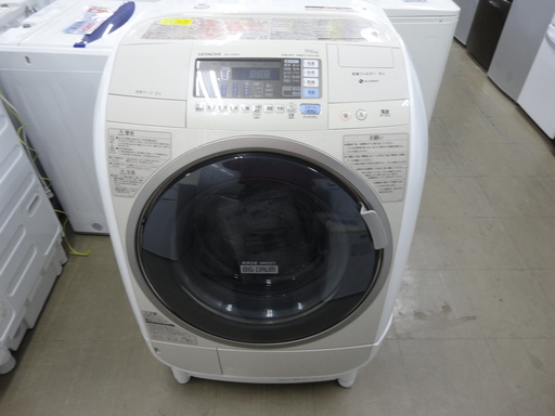日立　ドラム式洗濯機　BD-V3500L　2013年製　9/6K