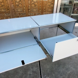 ◆美品◆USM Haller System◆USMハラーシステム◆2列/人気の白/ホワイト◆キャビネット/シェルフ◆
