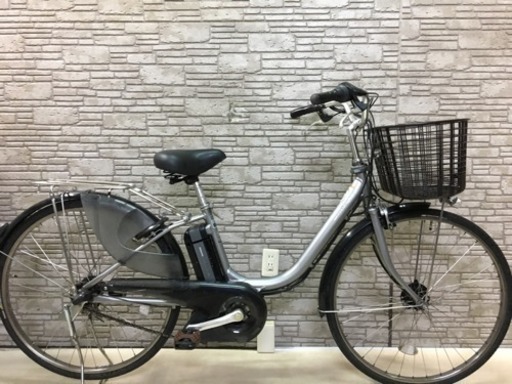 東京23区配達無料  新基準  ヤマハ パスナチュラ 8.1Ah リチウム 電動自転車 中古 ■26インチ