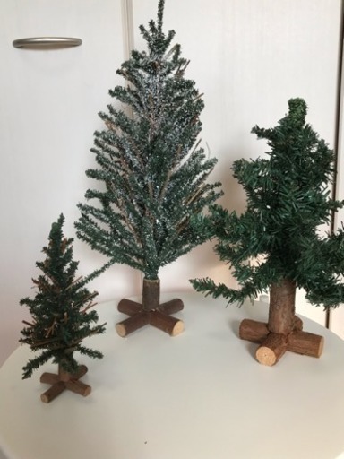 小さなクリスマスツリー ナチュラル 北欧雑貨 Moka 水戸の年中行事用品の中古あげます 譲ります ジモティーで不用品の処分