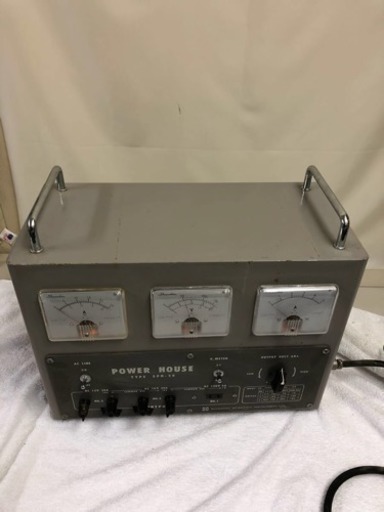 島津製作所 パワーハウス変圧器　DC12V POWER HOUSE SPH-20 AC16V AC130V 安定化電源装置 z140/10 出来れば手渡しで。
