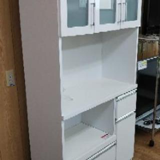 ☆ジモティ割あり☆ パモウナ キッチンキャビネット ブラウン H228×W62 