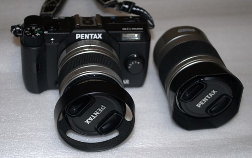 PENTAX Q10 中古 ２ズームセット 黒 ミラーレスカメラ