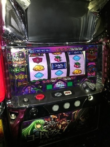パチスロ実機  コードギアス  コイン不要機付き