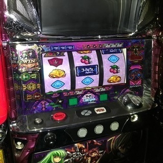 パチスロ実機 コードギアス コイン不要機付き