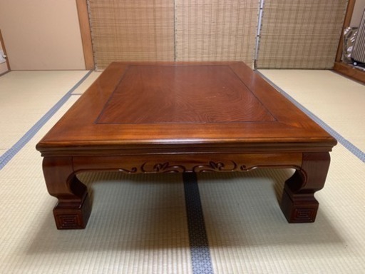 和室用テーブルお譲りします。 (にじんすき) 日野のテーブル《座卓、ローテーブル》の中古あげます・譲ります｜ジモティーで不用品の処分