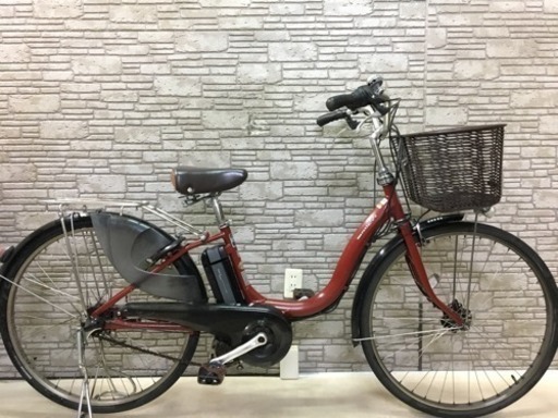 東京23区配達無料  新基準  ヤマハ パスナチュラ 8.9Ah リチウム 電動自転車 中古 26インチ