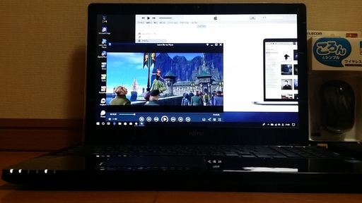 【超美品】2016年製 Windows10モデル ブルートゥース搭載ノートパソコン (15.6型 Broadwell デュアルコア 新品無線マウスプレゼント中)