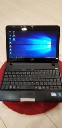 超お値下げ富士通 ネットブックパソコン LOOX Windows10 pro 64bit