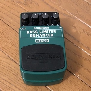 BEHRINGER BASS LIMITER ENHANCER ...