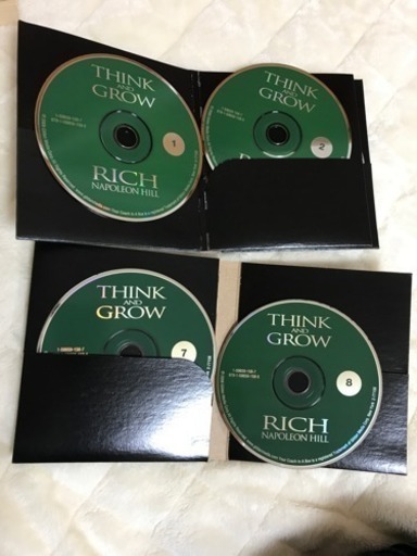 成功の哲学 思考は現実化する ナポレオン・ヒルズ 洋書 CD英語版  