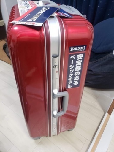 Spalding スーツケース（94L)SP-0707-69 レッド