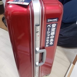 Spalding スーツケース（94L)SP-0707-69 レッド