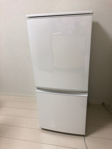 SHARP 冷蔵庫 137L 2ドア 2016年製