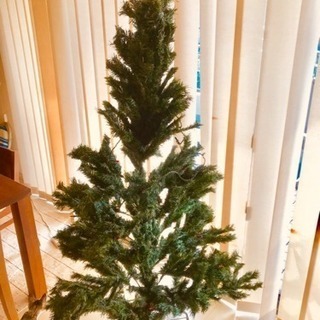 クリスマスツリー 180センチ 電球&オーナメント付き