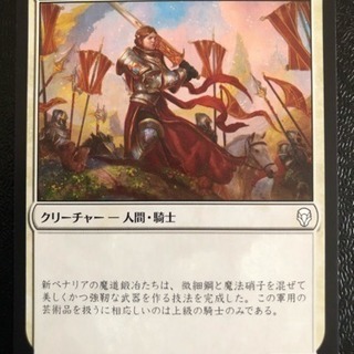MTG シングルカード 「新べナリアの騎士」 日本語 DOM_J...