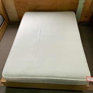 無印良品 ダブルベッド ヘッドボード無しモデル