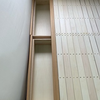 無印良品 ダブルベッド ヘッドボード無しモデル