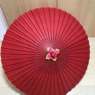 蛇の目傘・番傘・和傘(赤)