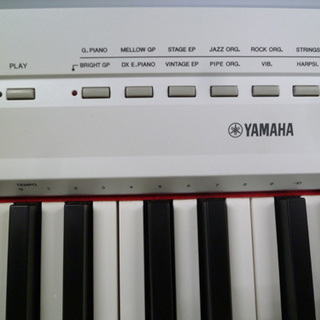南12条店 YAMAHA ヤマハ 電子ピアノ デジタルピアノ 88鍵盤 2016年製 ホワイト P-115 - 楽器