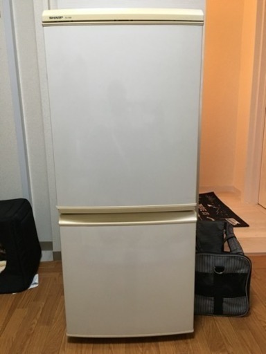冷蔵庫/SHARP SJ-14M-C/2007年製ノンフロン冷凍冷蔵庫