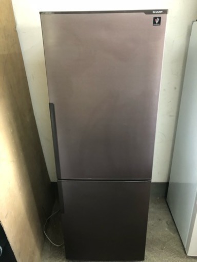 ☆シャープ プラズマクラスター 冷蔵庫2016年製 2枚ドア SJ-PD27B-T