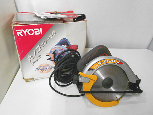 札幌市 RYOBI/リョービ 丸ノコ ブレーキ付 W-1900 白石区