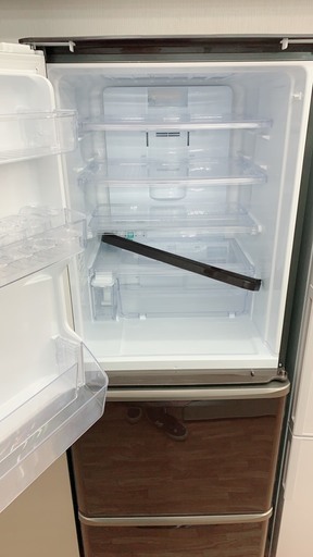 SHARP ２０１５年製 自動製氷付3ドア冷蔵庫（両開き） | www