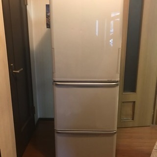 SHARP 冷蔵庫350L SJ-PW35W-A シャープ、どっちもドア対応の350L
