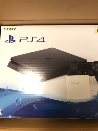 [新品]PS4本体　CUH-2100A　ジェットブラック 500GB