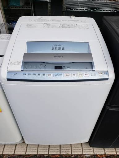 洗濯機 HITACHI 2007年 8.0kg BW-D8GV - 生活家電