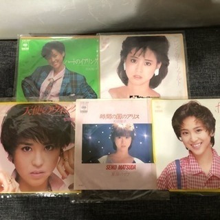 松田聖子  シングルレコード9枚セット