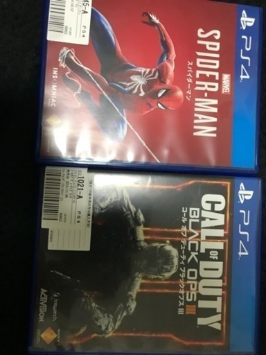 PS4 500GB 新古品 ソフト2本付き