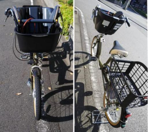 お取引中】購入1年未満 ふらっかーず シュシュ 20インチ 子供乗せ自転車