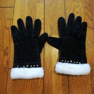 クレージュCourreges/冬用グローブ手袋/美品
