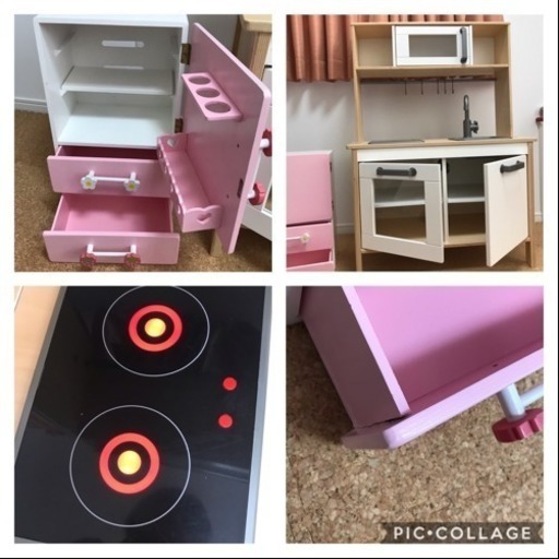 Ikea キッチン テント マザーガーデン 冷蔵庫 りんごママ 流山おおたかの森のおもちゃの中古あげます 譲ります ジモティーで不用品の処分