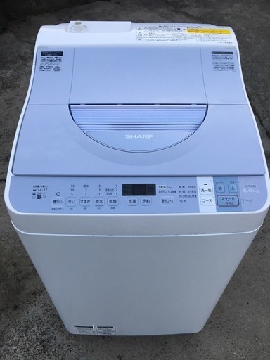 ☆SHARP シャープ 全自動洗濯乾燥機 ES-TX550-A 5.5kg☆ \t
