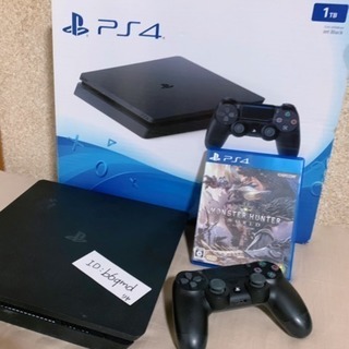 【お陰様で9,500円にてご購入頂けました！】PS4 1TB本体...