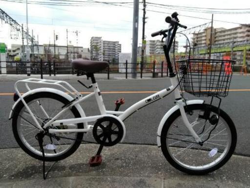 ♪ジモティー特価♪「2019新品　ちょっとそこまで」にちょうどいい、街乗りファッションミニサイクル　新大阪　サイクルキッズ