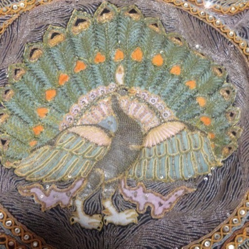 特大 タペストリー tapestry  インド製 手作り1点物 細密 お店の装飾