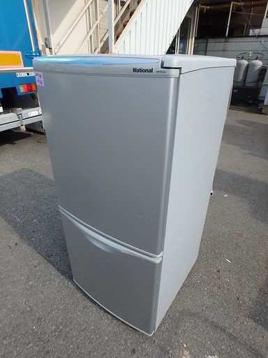 ☆2D簡易清掃済み☆2005年製☆　 National　ナショナルノンフロン冷凍冷蔵庫 NR-B123J　　122L