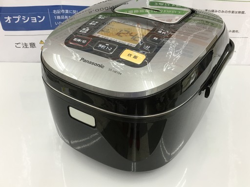 Panasonic　IH炊飯ジャー　SR-HB104　5.5合　2014年製