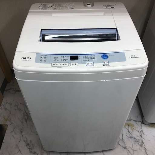 アクア 6ｋ 洗濯機 AQW-S60E 2017年 P146