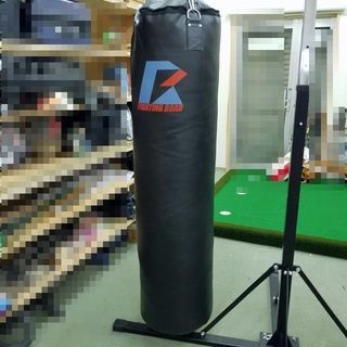 FIGHTINGROAD サンドバッグ2種類セット シングルスタンドPRO サンドバッグ ハードタイプ トレーニンググローブ